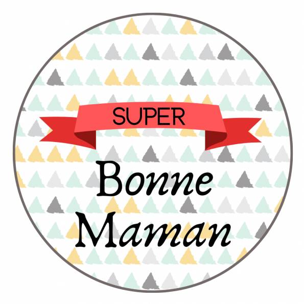 Super Bonne Maman - Badge Famille