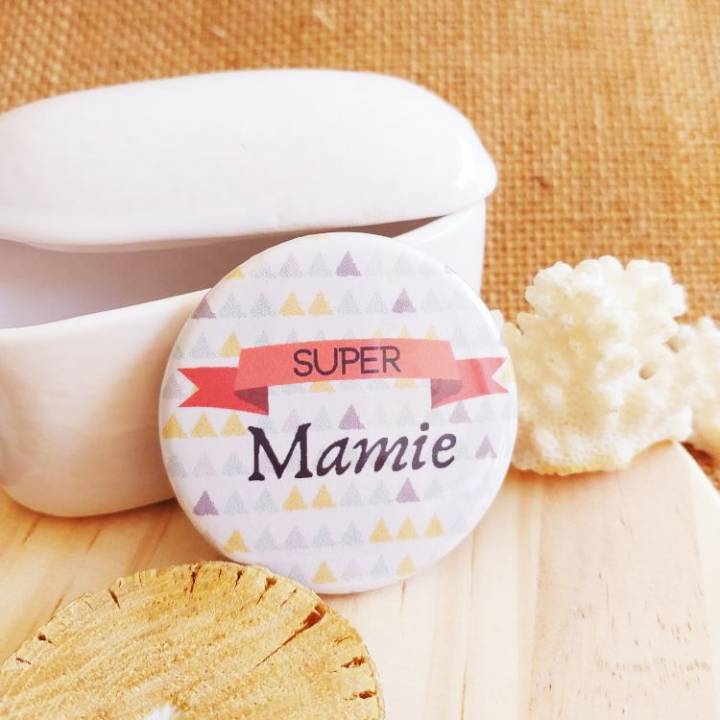 Super Mamie - Badge Famille