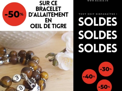 Éclat maternel en solde : -50% sur nos bijoux uniques chez Naïris Bijoux